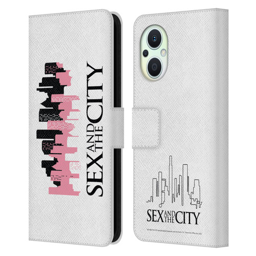 Sex and The City: Television Series Graphics City Leather Book Wallet Case Cover For OPPO Reno8 Lite