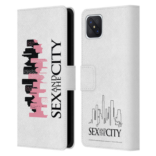 Sex and The City: Television Series Graphics City Leather Book Wallet Case Cover For OPPO Reno4 Z 5G
