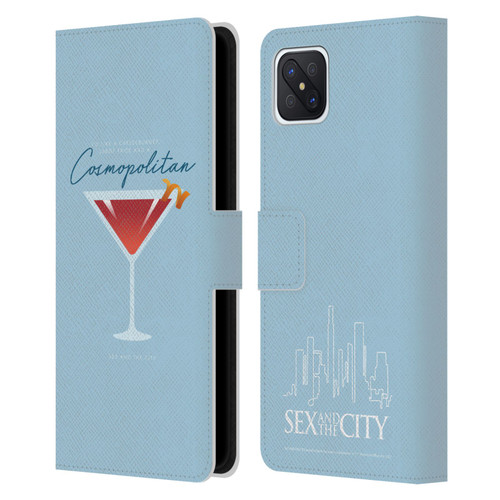 Sex and The City: Television Series Graphics Glass Leather Book Wallet Case Cover For OPPO Reno4 Z 5G
