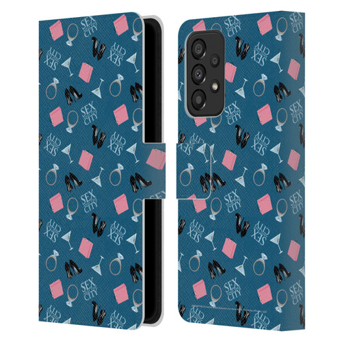 Sex and The City: Television Series Graphics Pattern Leather Book Wallet Case Cover For Samsung Galaxy A33 5G (2022)