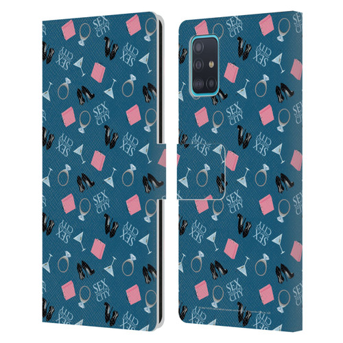 Sex and The City: Television Series Graphics Pattern Leather Book Wallet Case Cover For Samsung Galaxy A51 (2019)