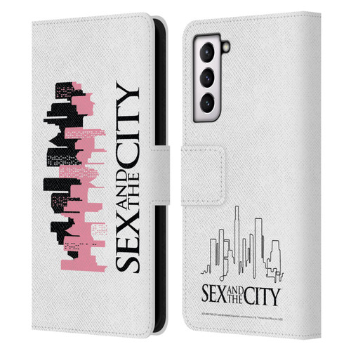 Sex and The City: Television Series Graphics City Leather Book Wallet Case Cover For Samsung Galaxy S21 5G