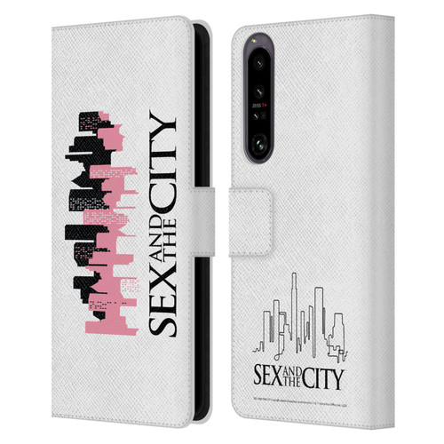 Sex and The City: Television Series Graphics City Leather Book Wallet Case Cover For Sony Xperia 1 IV