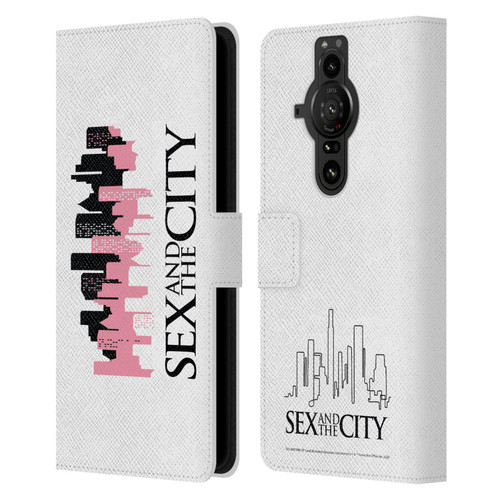 Sex and The City: Television Series Graphics City Leather Book Wallet Case Cover For Sony Xperia Pro-I