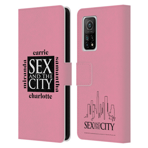 Sex and The City: Television Series Graphics Character 1 Leather Book Wallet Case Cover For Xiaomi Mi 10T 5G