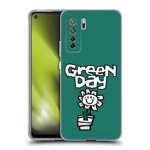 Green Day Graphics Flower Soft Gel Case for Huawei Nova 7 SE/P40 Lite 5G