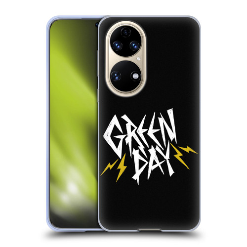 Green Day Graphics Bolts Soft Gel Case for Huawei P50