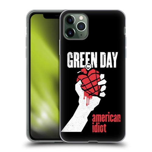 Green Day Graphics American Idiot Soft Gel Case for Apple iPhone 11 Pro Max