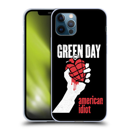 Green Day Graphics American Idiot Soft Gel Case for Apple iPhone 12 / iPhone 12 Pro