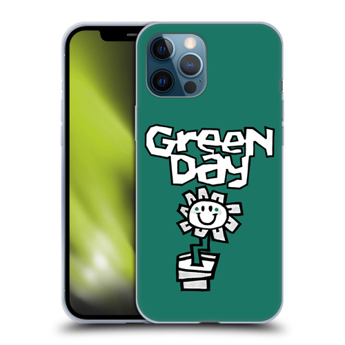 Green Day Graphics Flower Soft Gel Case for Apple iPhone 12 Pro Max