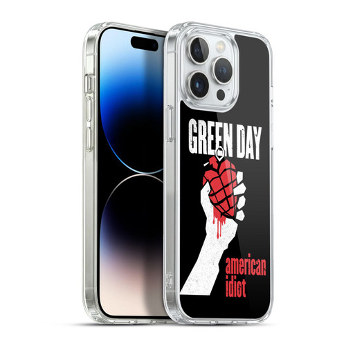 Green Day Graphics American Idiot Soft Gel Case for Apple iPhone 13 Pro Max