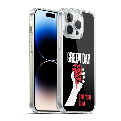 Green Day Graphics American Idiot Soft Gel Case for Apple iPhone 14 Pro Max