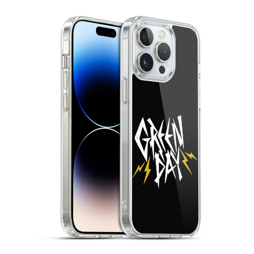 Green Day Graphics Bolts Soft Gel Case for Apple iPhone 14 Pro Max