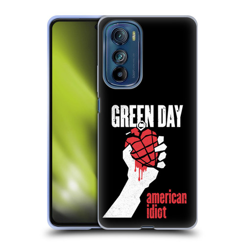 Green Day Graphics American Idiot Soft Gel Case for Motorola Edge 30