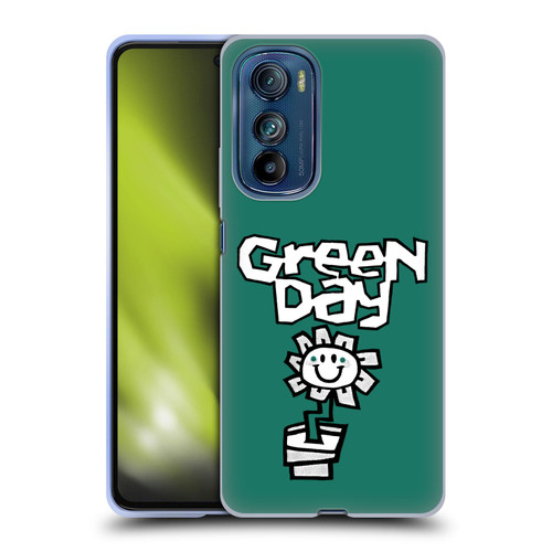 Green Day Graphics Flower Soft Gel Case for Motorola Edge 30