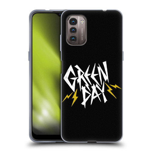 Green Day Graphics Bolts Soft Gel Case for Nokia G11 / G21