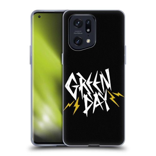 Green Day Graphics Bolts Soft Gel Case for OPPO Find X5 Pro