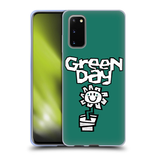 Green Day Graphics Flower Soft Gel Case for Samsung Galaxy S20 / S20 5G