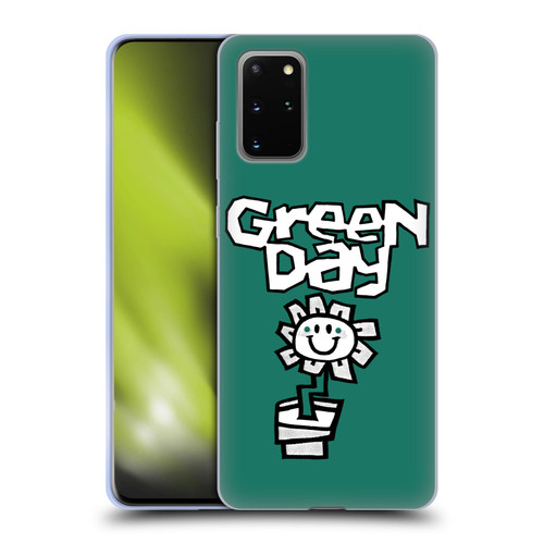 Green Day Graphics Flower Soft Gel Case for Samsung Galaxy S20+ / S20+ 5G