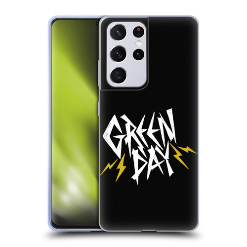 Green Day Graphics Bolts Soft Gel Case for Samsung Galaxy S21 Ultra 5G