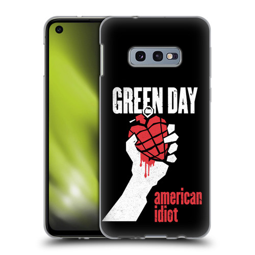 Green Day Graphics American Idiot Soft Gel Case for Samsung Galaxy S10e