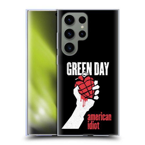 Green Day Graphics American Idiot Soft Gel Case for Samsung Galaxy S23 Ultra 5G