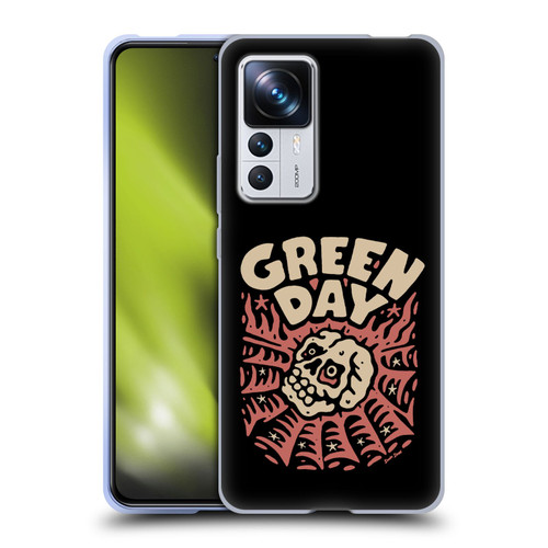 Green Day Graphics Skull Spider Soft Gel Case for Xiaomi 12T Pro