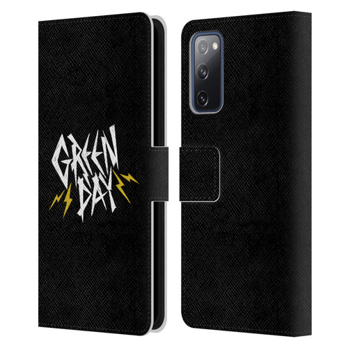 Green Day Graphics Bolts Leather Book Wallet Case Cover For Samsung Galaxy S20 FE / 5G