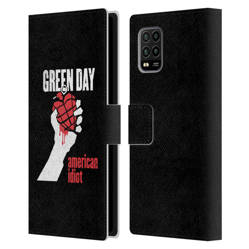 Green Day Graphics American Idiot Leather Book Wallet Case Cover For Xiaomi Mi 10 Lite 5G
