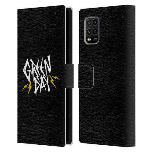 Green Day Graphics Bolts Leather Book Wallet Case Cover For Xiaomi Mi 10 Lite 5G