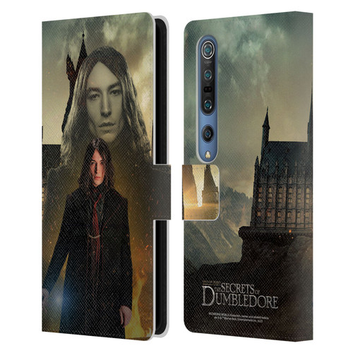 Fantastic Beasts: Secrets of Dumbledore Character Art Credence Barebone Leather Book Wallet Case Cover For Xiaomi Mi 10 5G / Mi 10 Pro 5G