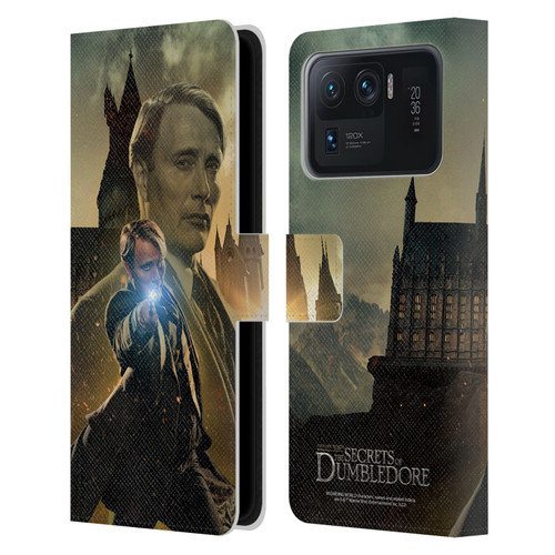 Fantastic Beasts: Secrets of Dumbledore Character Art Gellert Grindelwald Leather Book Wallet Case Cover For Xiaomi Mi 11 Ultra