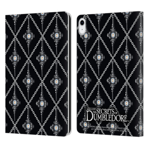 Fantastic Beasts: Secrets of Dumbledore Graphics Blood Troth Pattern Leather Book Wallet Case Cover For Apple iPad 10.9 (2022)