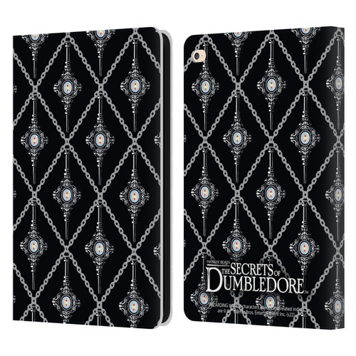 Fantastic Beasts: Secrets of Dumbledore Graphics Blood Troth Pattern Leather Book Wallet Case Cover For Apple iPad Air 2 (2014)