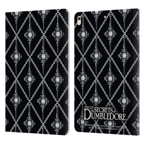 Fantastic Beasts: Secrets of Dumbledore Graphics Blood Troth Pattern Leather Book Wallet Case Cover For Apple iPad Pro 10.5 (2017)