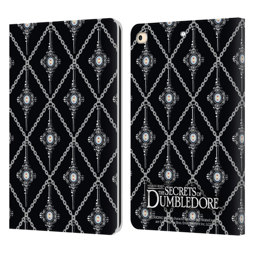 Fantastic Beasts: Secrets of Dumbledore Graphics Blood Troth Pattern Leather Book Wallet Case Cover For Apple iPad 9.7 2017 / iPad 9.7 2018