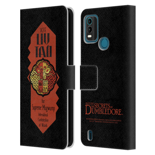 Fantastic Beasts: Secrets of Dumbledore Graphics Liu Tao Leather Book Wallet Case Cover For Nokia G11 Plus