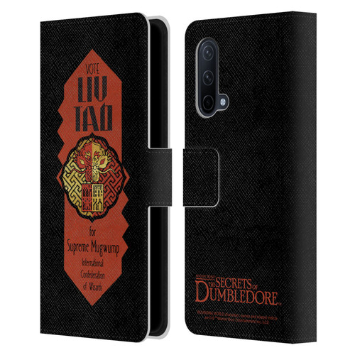 Fantastic Beasts: Secrets of Dumbledore Graphics Liu Tao Leather Book Wallet Case Cover For OnePlus Nord CE 5G
