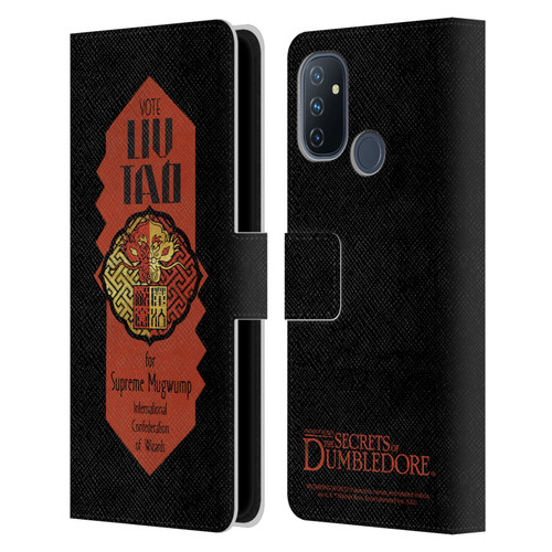 Fantastic Beasts: Secrets of Dumbledore Graphics Liu Tao Leather Book Wallet Case Cover For OnePlus Nord N100