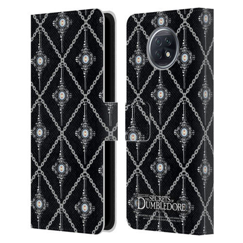 Fantastic Beasts: Secrets of Dumbledore Graphics Blood Troth Pattern Leather Book Wallet Case Cover For Xiaomi Redmi Note 9T 5G