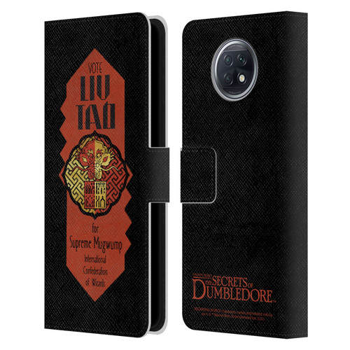Fantastic Beasts: Secrets of Dumbledore Graphics Liu Tao Leather Book Wallet Case Cover For Xiaomi Redmi Note 9T 5G