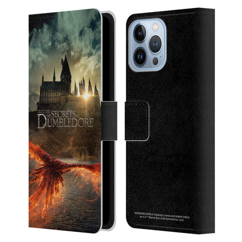 Fantastic Beasts: Secrets of Dumbledore Key Art Poster Leather Book Wallet Case Cover For Apple iPhone 13 Pro Max
