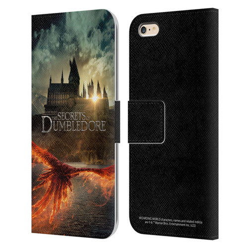 Fantastic Beasts: Secrets of Dumbledore Key Art Poster Leather Book Wallet Case Cover For Apple iPhone 6 Plus / iPhone 6s Plus