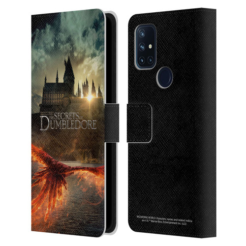 Fantastic Beasts: Secrets of Dumbledore Key Art Poster Leather Book Wallet Case Cover For OnePlus Nord N10 5G