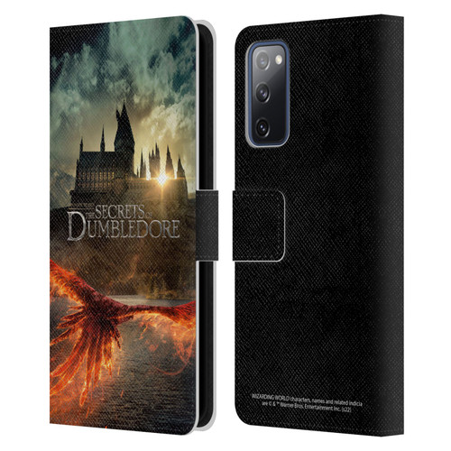 Fantastic Beasts: Secrets of Dumbledore Key Art Poster Leather Book Wallet Case Cover For Samsung Galaxy S20 FE / 5G