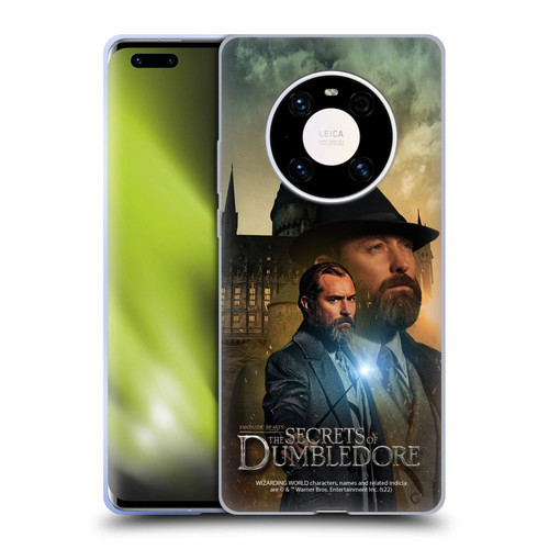 Fantastic Beasts: The Secrets of Dumbledore Character Art Albus Dumbledore Soft Gel Case for Huawei Mate 40 Pro 5G