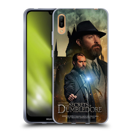 Fantastic Beasts: The Secrets of Dumbledore Character Art Albus Dumbledore Soft Gel Case for Huawei Y6 Pro (2019)