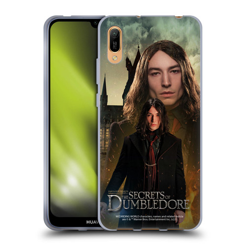 Fantastic Beasts: Secrets of Dumbledore Character Art Credence Barebone Soft Gel Case for Huawei Y6 Pro (2019)