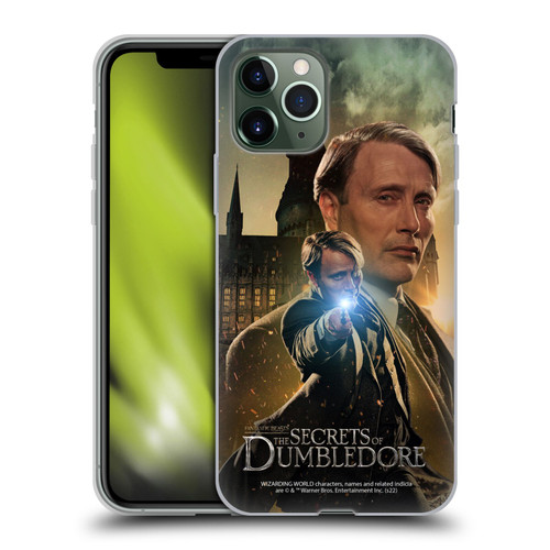 Fantastic Beasts: Secrets of Dumbledore Character Art Gellert Grindelwald Soft Gel Case for Apple iPhone 11 Pro