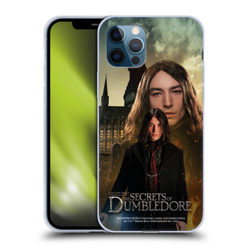 Fantastic Beasts: Secrets of Dumbledore Character Art Credence Barebone Soft Gel Case for Apple iPhone 12 / iPhone 12 Pro
